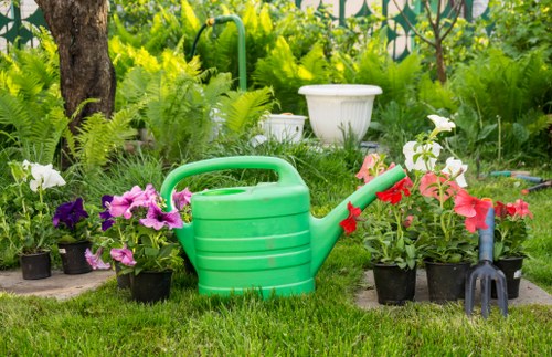 Eco-friendly irrigation system installed in Harrow landscape